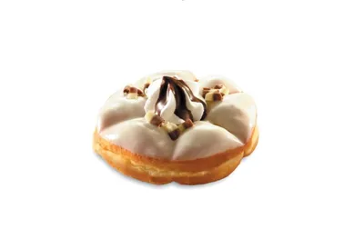 Csokoládé háncsos habos fánk